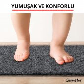 Stepmat Kaymaz Tabanlı ve Yıkanabilir Merdiven Basamak Halısı - 2