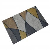 Geometrik Desenli Çift Taraflı Kapı Önü Paspası - 2