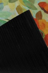 Çiçek Yağlı Boya Desenli Kauçuk Kapı Önü Paspası thumbnail 2