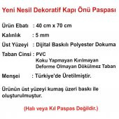 Welcome Yazılı Kauçuk Kapı Önü Paspası - 4