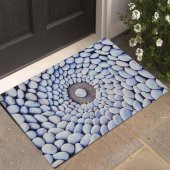 Taşlar Desenli Çift Taraflı Kauçuk Kapı Önü Paspası thumbnail 1