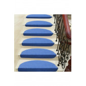 Mavi Kendinden Yapışkanlı Merdiven Basamak Paspası / Halısı thumbnail 1