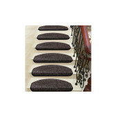 Kahverengi Kendinden Yapışkanlı Merdiven Basamak Paspası / Halısı - 1