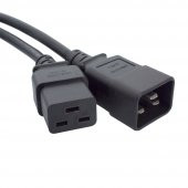 C19 - C20 UPS Power Uzatma Kablosu 3x1.5 mm - 3 Metre - 1