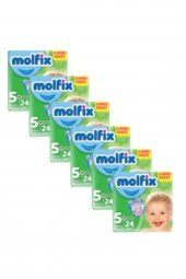 Molfix  Bebek Bezi 5 Numara (144 Adet) - 1