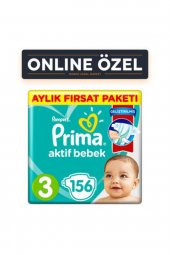 Prima Aktif 3 Beden Jr Aylık Fırsat Paketi 156lı - 1