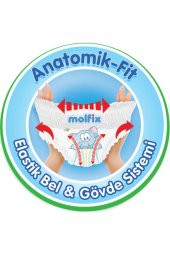Molfix  3 Numara Midi 30 Adet Bebek Bezi - 4