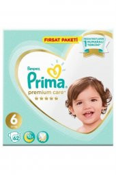 Prima Bebek Bezi Premium Care 6 Beden 62 Adet Ekstra Large - 2