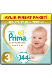Prima Premium Care Aylık Fırsat Paketi 3 Beden 144 Adet - 1