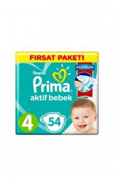 Prima 4 Maxi 54lü Bebek Bezi - 1