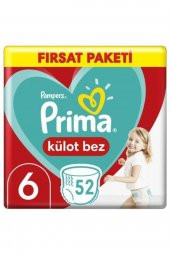 Prima Külot Bebek Bezi Fırsat Paketi 6 Beden 52 Adet - 1