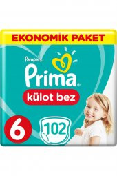Prima Külot Bebek Bezi 6 Beden 34 Ekonomik Paket 34*3 102 Adet - 1