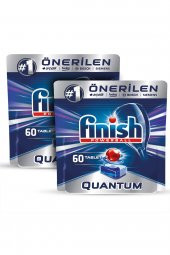 Finish  Quantum 120 Tablet Bulaşık Makinesi Deterjanı (60x2) - 2