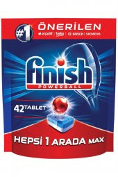 Finish  42 Tablet Bulaşık Makinesi Deterjanı - 1