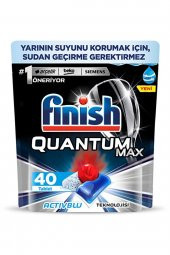 Finish  Quantum Max 40 Kapsül Bulaşık Makinesi Deterjanı - 1