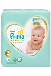 PRIMAN  Prima Bebek Bezi Premium Care 3 Beden Midi - 1