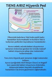 TİENZ AİRİZ  Tiens Hijyenik Ped Set 6lı Set 98 Adet R06 - 3