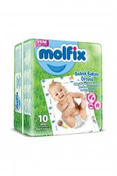 Molfix  Bebek Bakım Alt Açma Örtüsü 10x4 (40 ADET) - 1