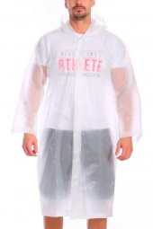 Kadın Erkek Yağmurluk Kapüşonlu Çıtçıtlı Eva Siyah Yağmurluk M21mrc881r03 - 6