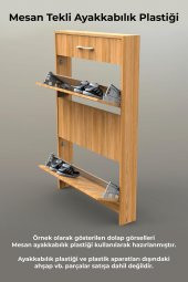 Mesan Shocab Tekli Ayakkabılık Beyaz thumbnail 6