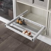 Starax Ayakkabılık Alüminyum 80cm Beyaz - 2