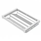 Starax Ayakkabılık Alüminyum 80cm Beyaz - 1