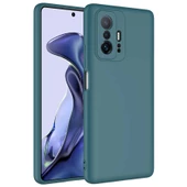 Vendas Xiaomi Mi 11T 5G W-Lansman Serisi Yumuşak Dokulu Kadife İç Tasarımlı Lansman Kılıf - 7