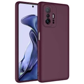 Vendas Xiaomi Mi 11T 5G W-Lansman Serisi Yumuşak Dokulu Kadife İç Tasarımlı Lansman Kılıf - 4