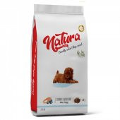 Natura Somonlu ve Yaban Mersinli Düşük Tahıllı Küçük Irk Yavru Köpek Maması 2,75kg - 1