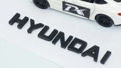 DK Tuning Hyundai Bagaj 3M 3D Siyah ABS Yazı Logo thumbnail 4