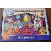 Puzzle 3D Uzaylılar Ve Gezegen - 1