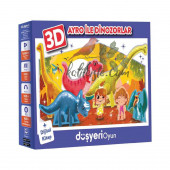 Puzzle 3D Ayro İle Dinazorlar - 3