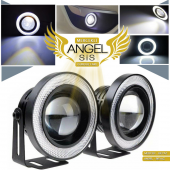 Universal Mercekli Led Angel Sis Farı, 76mm Beyaz Renk - 1