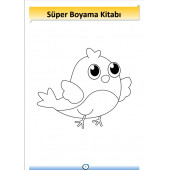 Okul Öncesi Örnekli SÜPER Boyama Kitabı - 2