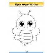 Okul Öncesi Örnekli SÜPER Boyama Kitabı - 3