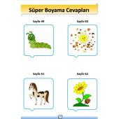 Okul Öncesi Örnekli SÜPER Boyama Kitabı - 5