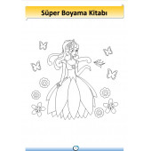 Çocuklar İçin Örnekli SÜPER Boyama Kitabı - 2