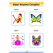 Çocuklar İçin Örnekli SÜPER Boyama Kitabı - 5