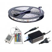 Winboss 5MT Rgb Şerit Led Slikonlu Adaptör Uzaktan Kumanda Tak Çalıştır - 1