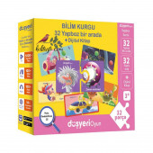 Stem A 32 Parça Yapboz - Sarı - 2