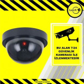 Lorex Lr-Sk04 Caydırıcı Dome Kamera + Kamera İle İzlenmektedir Levhası - 1