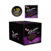 Eti Karam 70 Kakaolu Bitter Çikolata 60 g x 10 Adet - 2