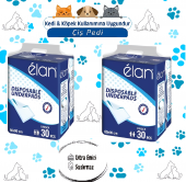 Kedi Köpek Çiş Pedi Ultra Emici 60cmx90cm 60 Adet - 1