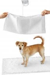Köpek Çiş Pedi 120li Paket Çabuk Kuruyan Sızdırmaz Katmanlı Köpek Tuvalet Eğitimi 60x90cm - 1