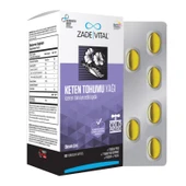 Keten Tohumu Yağı İçeren Takviye Edici Gıda 60 Yumuşak Kapsül - 1