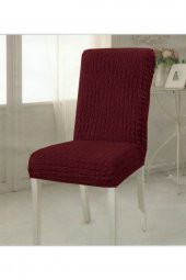 Bordo Bürümcük Sandalye Örtüsü Tekli - 1