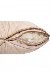 Unisex Kahverengi Yün Yastık 50x70 cm 2li - 2