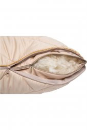 Unisex Kahverengi Yün Yastık 50x70 cm 2li - 3