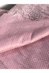 Gül Kurusu Lüx Nubuk Damarlı Kaymaz Koltuk Örtüsü - 2