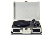 Lenco Classic Phono TT-115 CR Beyaz Hoparlörlü Bluetoothlu Pikap Plak Çalar - 1